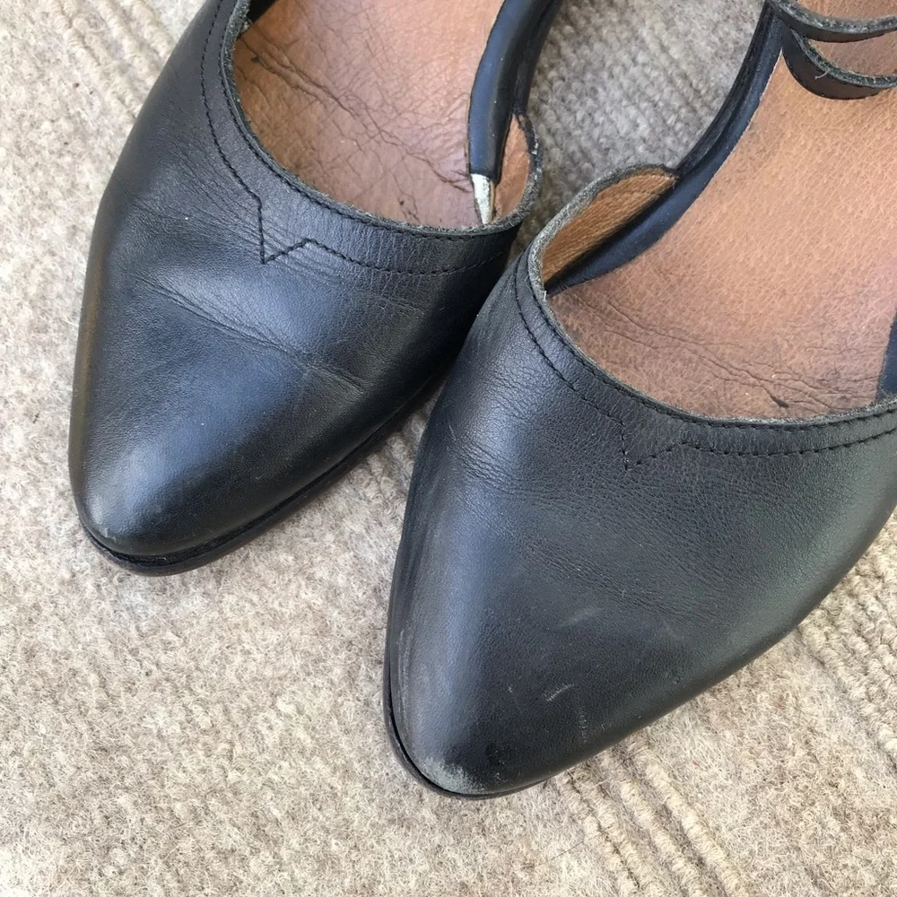 Sutro of San Francisco Leather Flats - Picture 2 of 10